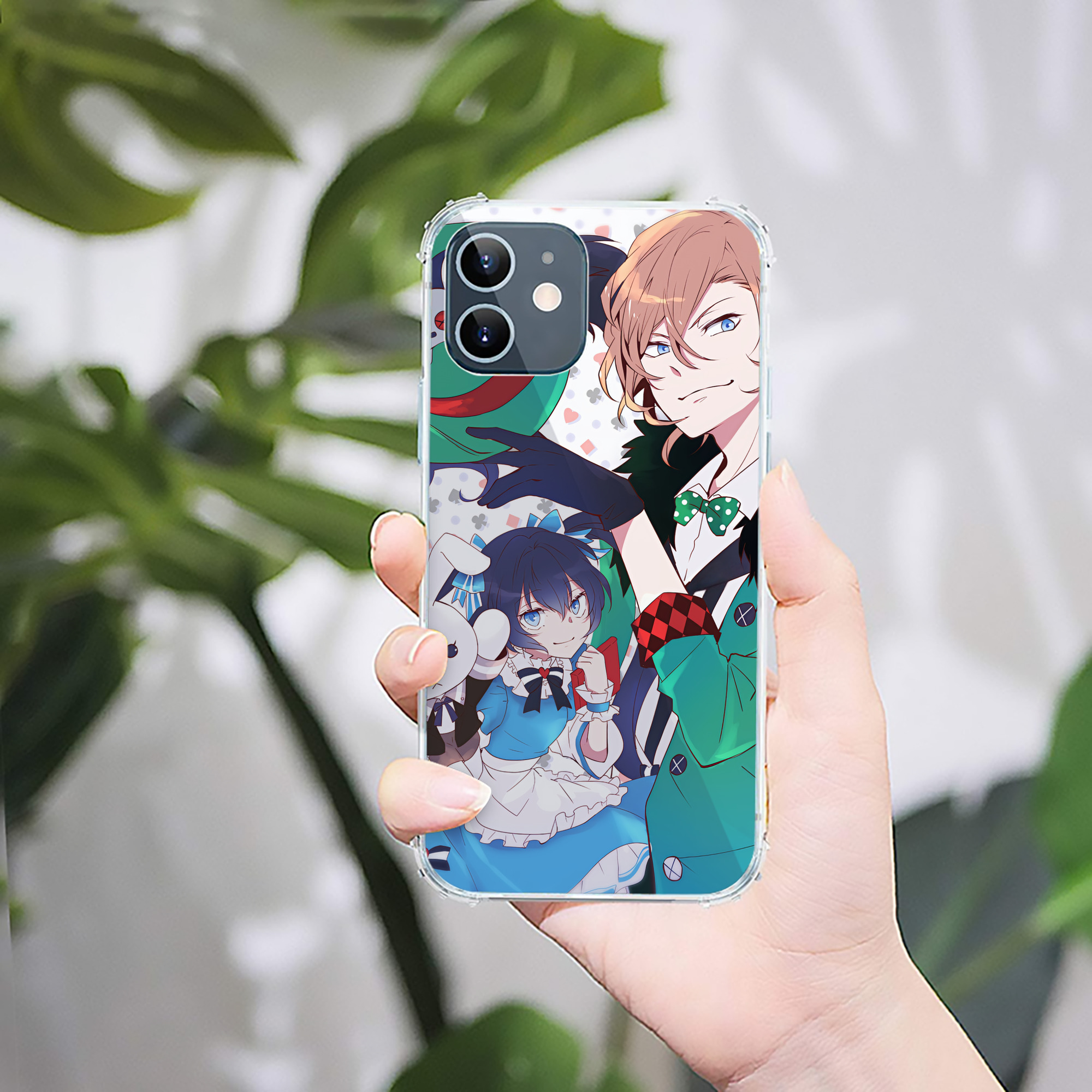 （画像用） 文豪ストレイドッグス Bungo Stray Dogs 【iPhone 12シリーズ対応】透明スマホケース（クリアソフトケース）